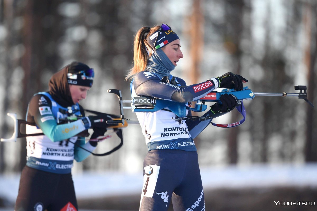 Биатлонистка Тамара Воронова