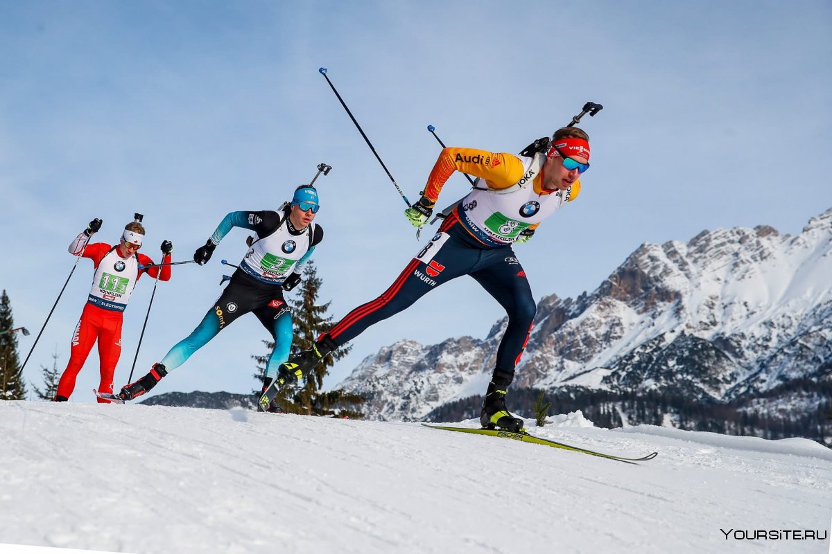 Женская сборная России по биатлону в Антхольце