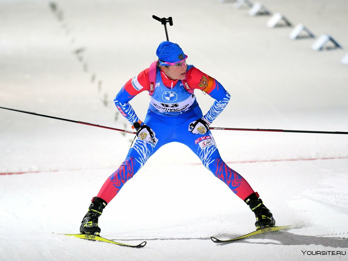 Настя Гареева биатлон