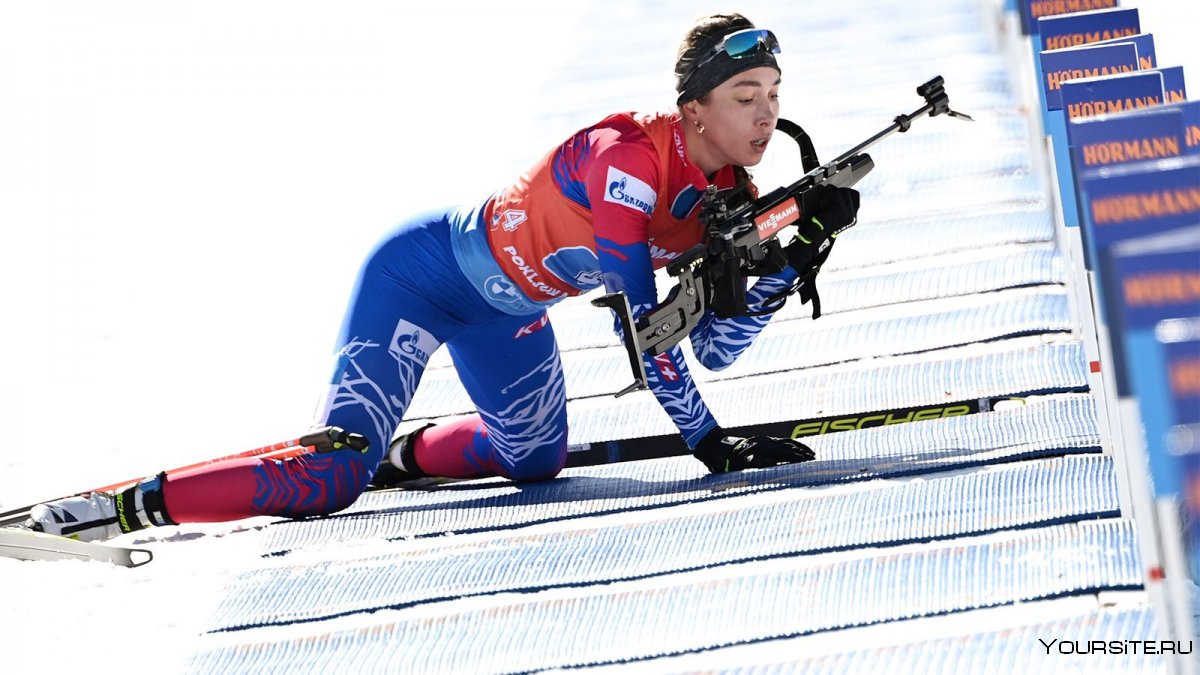 Егорова биатлонистка