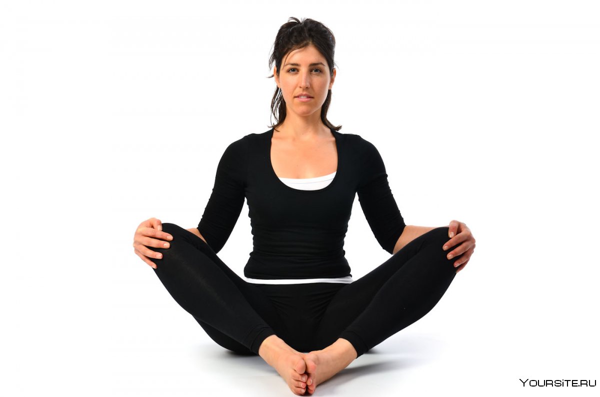 Бабочка в Yin Yoga