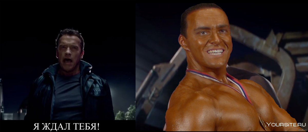 Невский и Шварценеггер