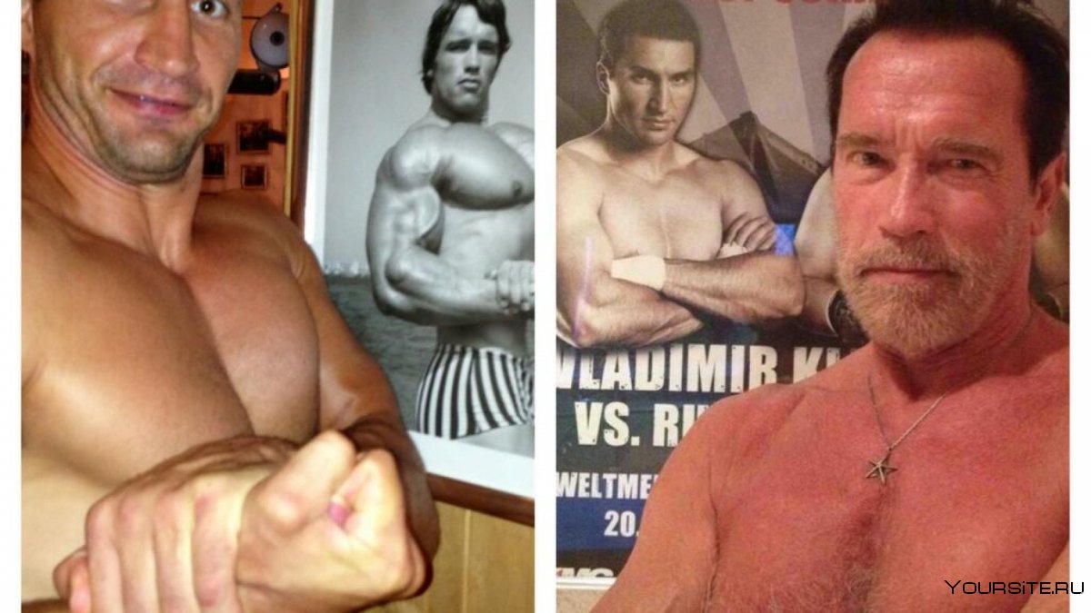 Arnold Schwarzenegger в Powerhouse Gym
