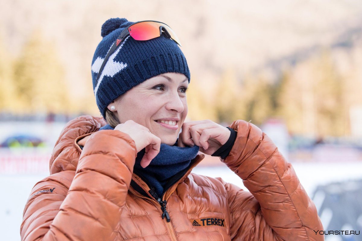 Биатлонистка немка Нойнер