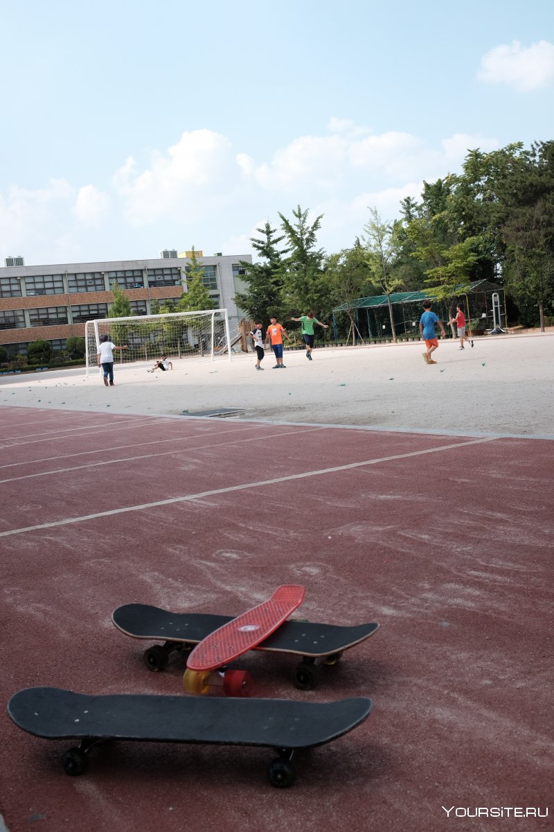 Скейт-парк под открытым небом