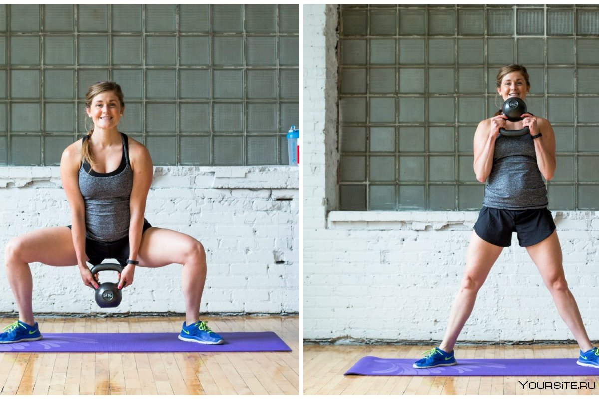 Правильные и неправильные приседания