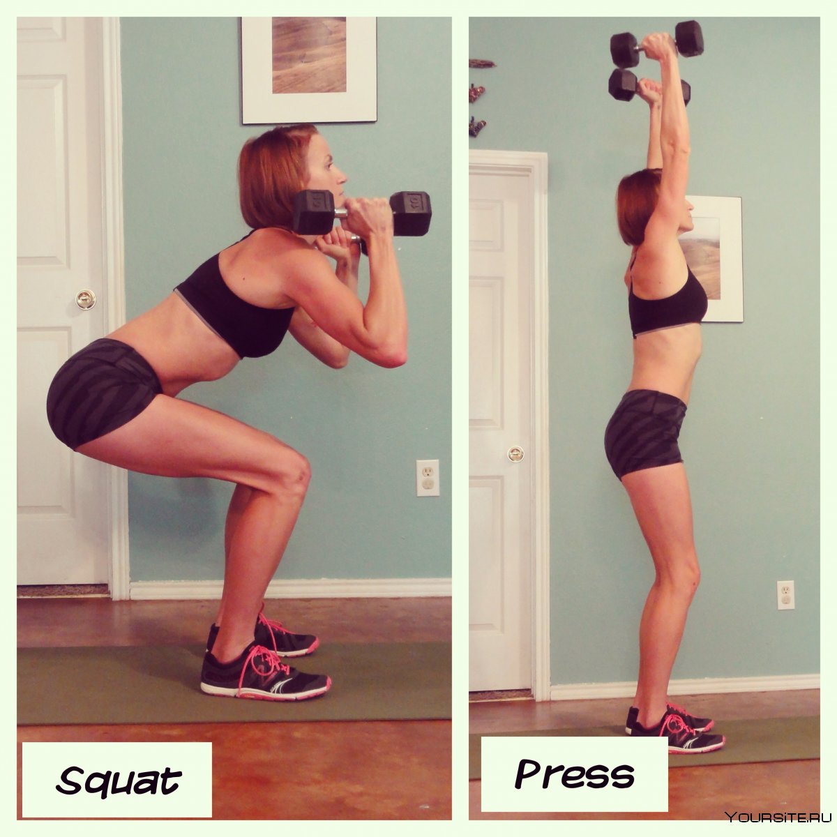 Накаченные ноги у девушек до и после