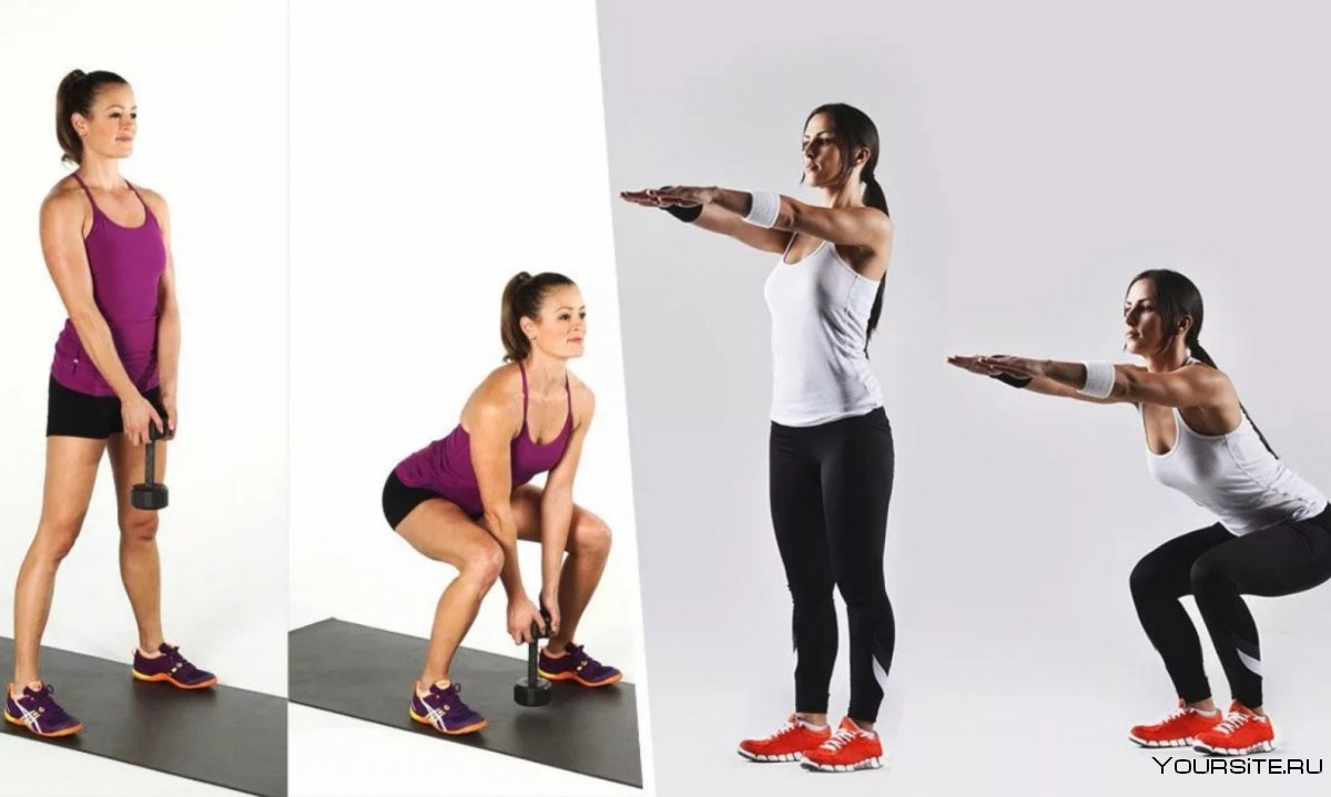 Спортивные девушки до и после