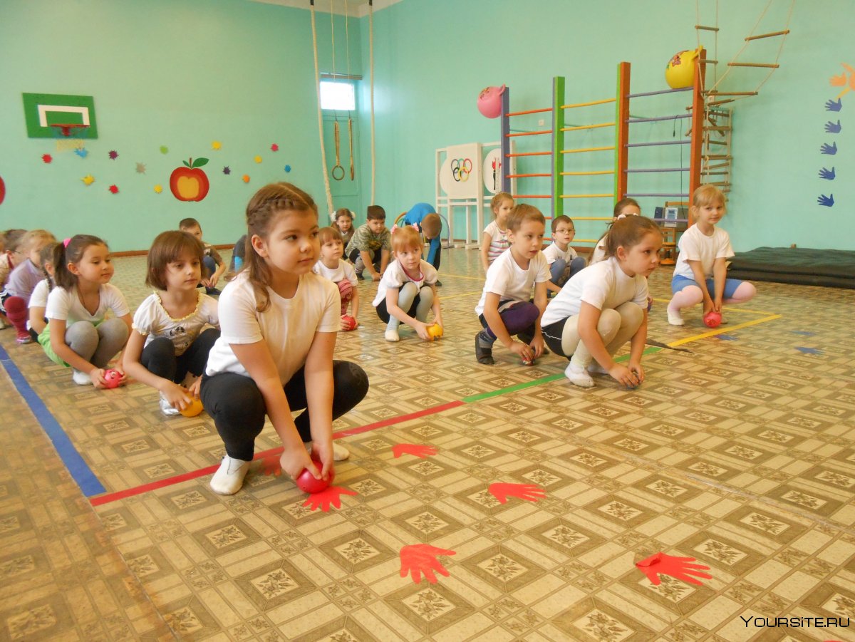 Физкультурные занятия в ДОУ