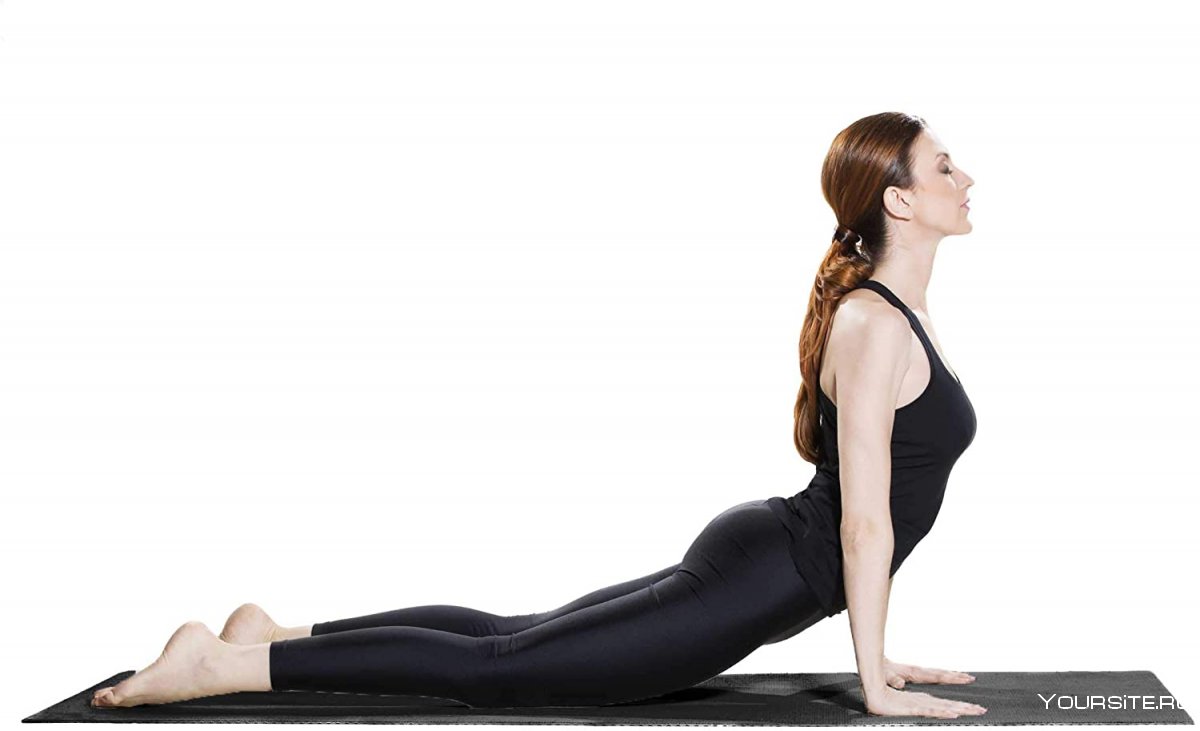 The Beauty of woman's body Yoga Cobra