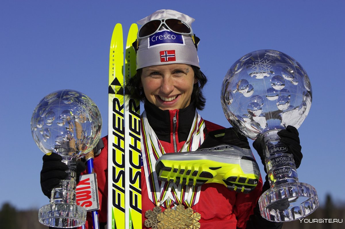 Марит Бьорген 2005 медали
