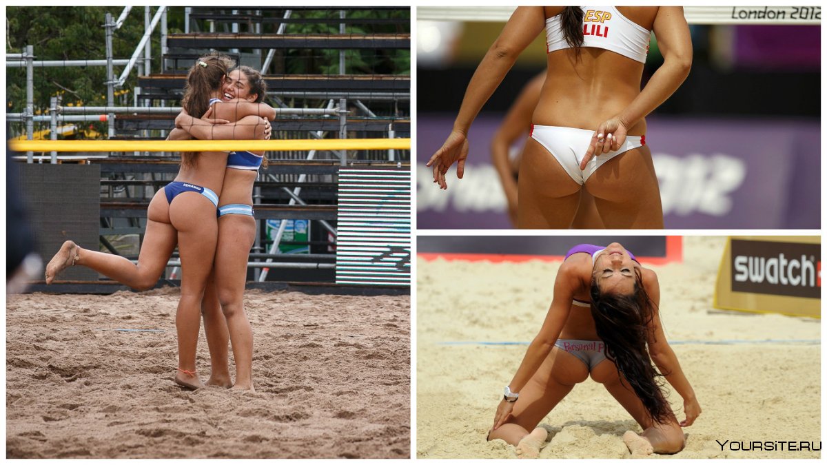 Пляжный волейбол девушки курьезы