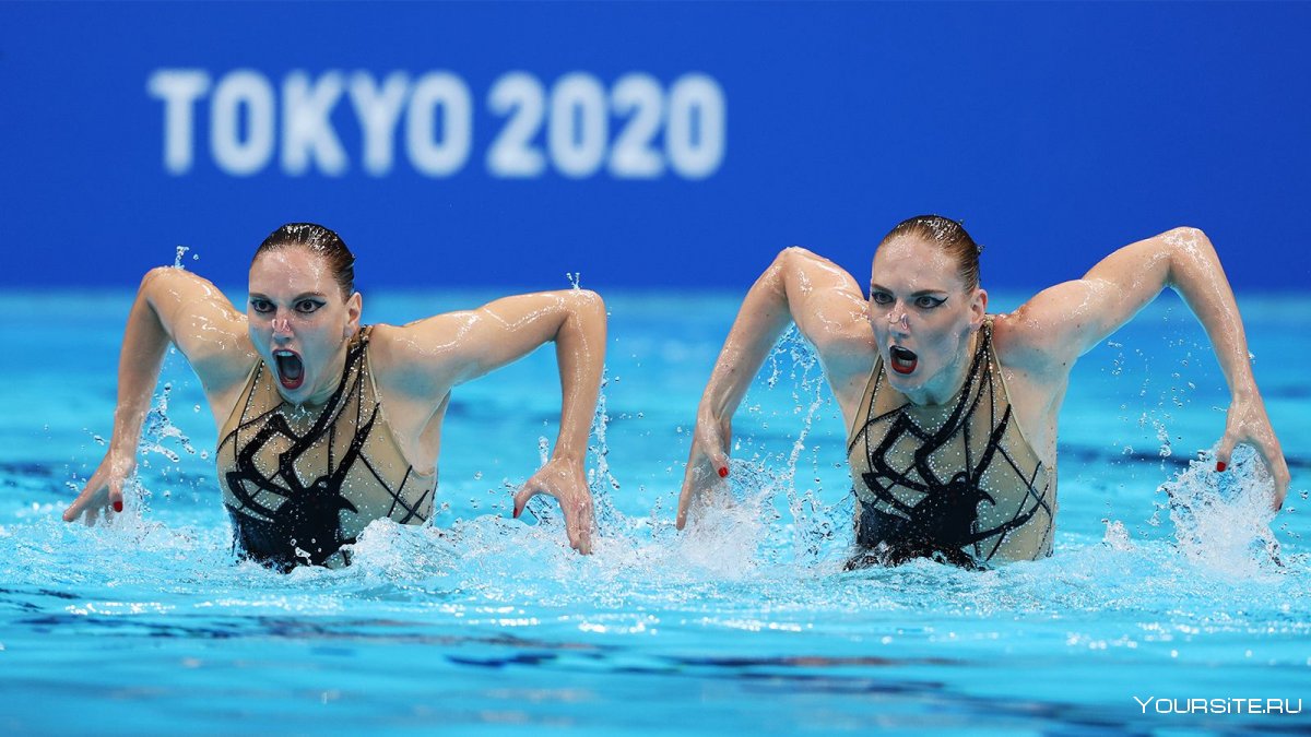 Светлана Колесниченко и Светлана Ромашина Токио 2020