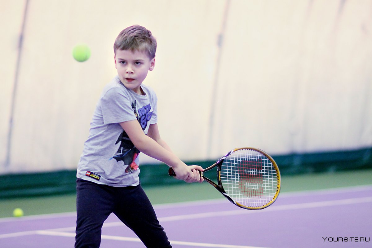 Детский большой теннис