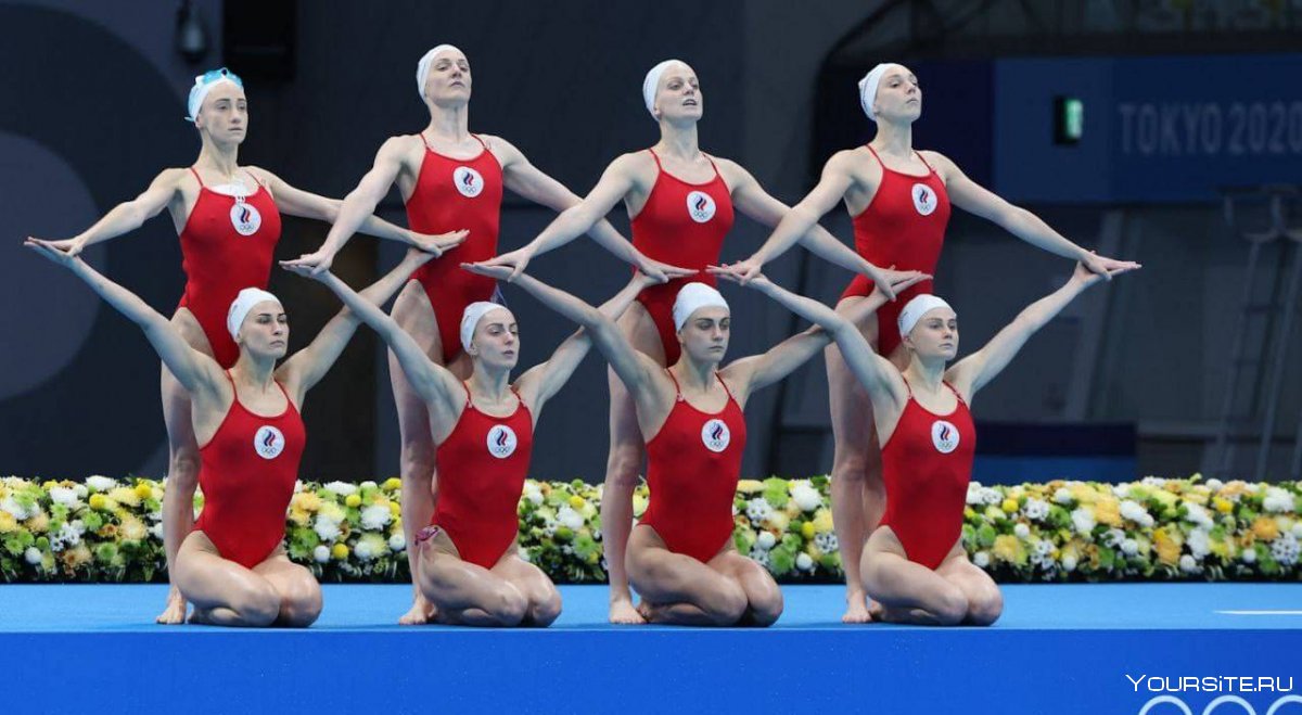 Российские синхронистки на Олимпиаде в Токио