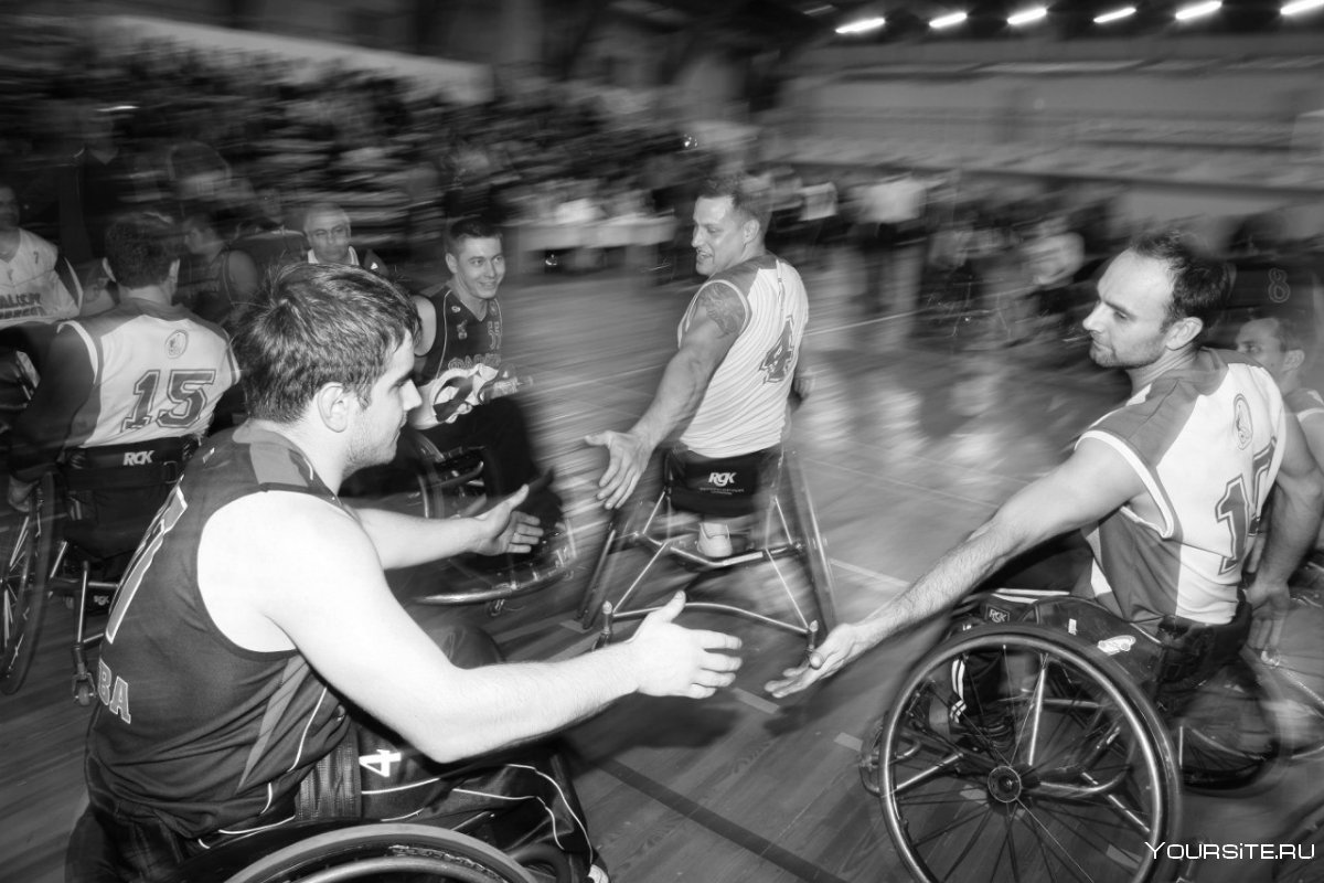 Баскетбол на инвалидных колясках 1946