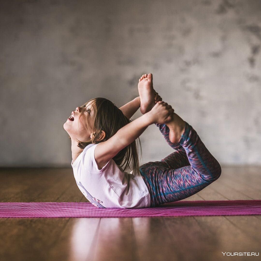 Позы йоги для детей