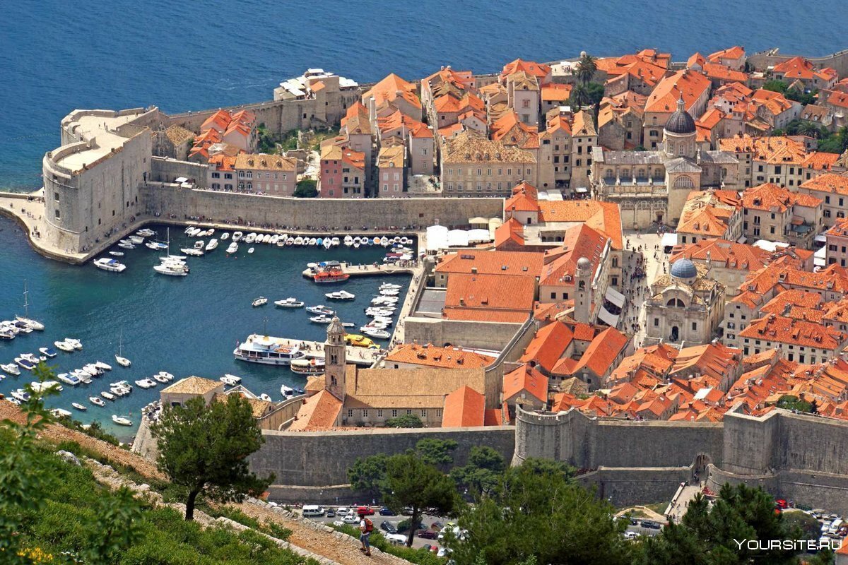 Старый порт, Дубровник, Хорватия
