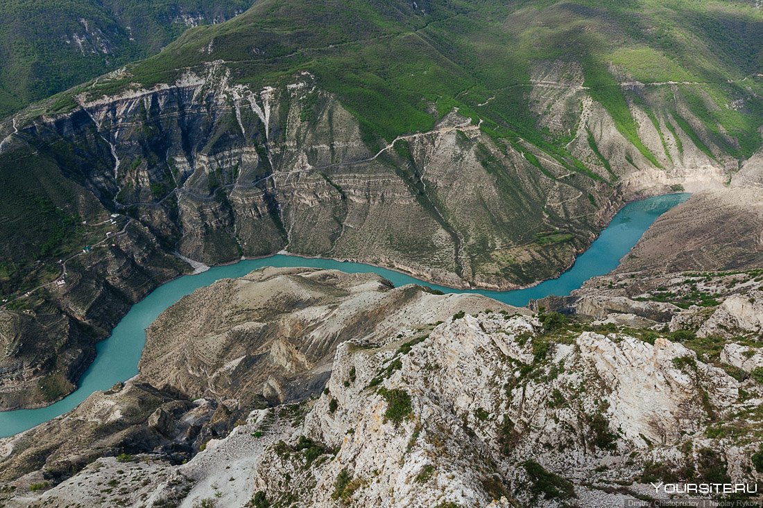 Сулакский каньон в Дагестане туризм
