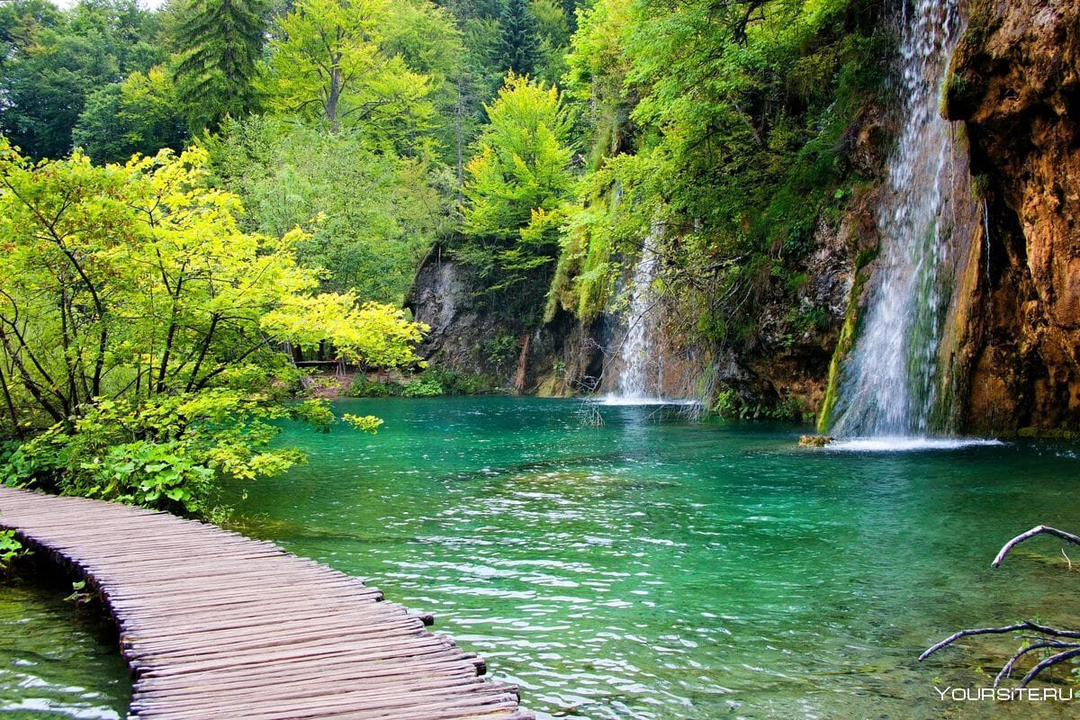 Plitvice Lakes National Park Хорватия