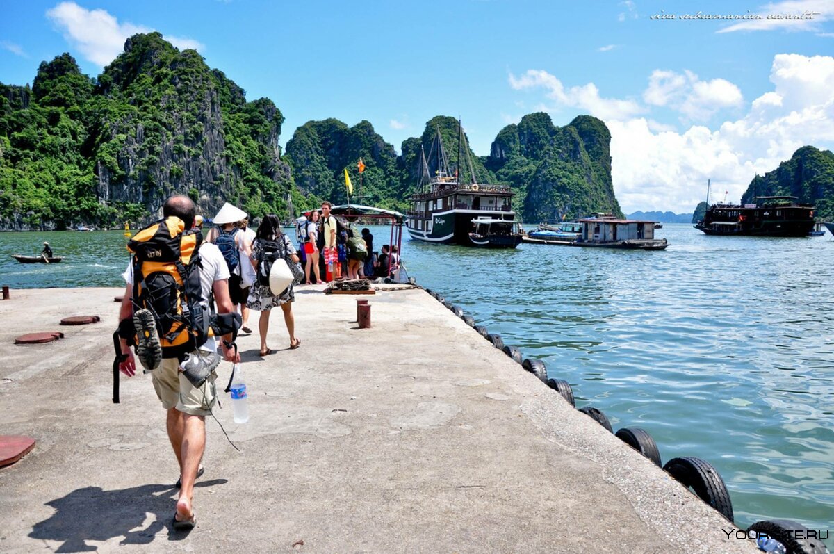 Вьетнам туристы