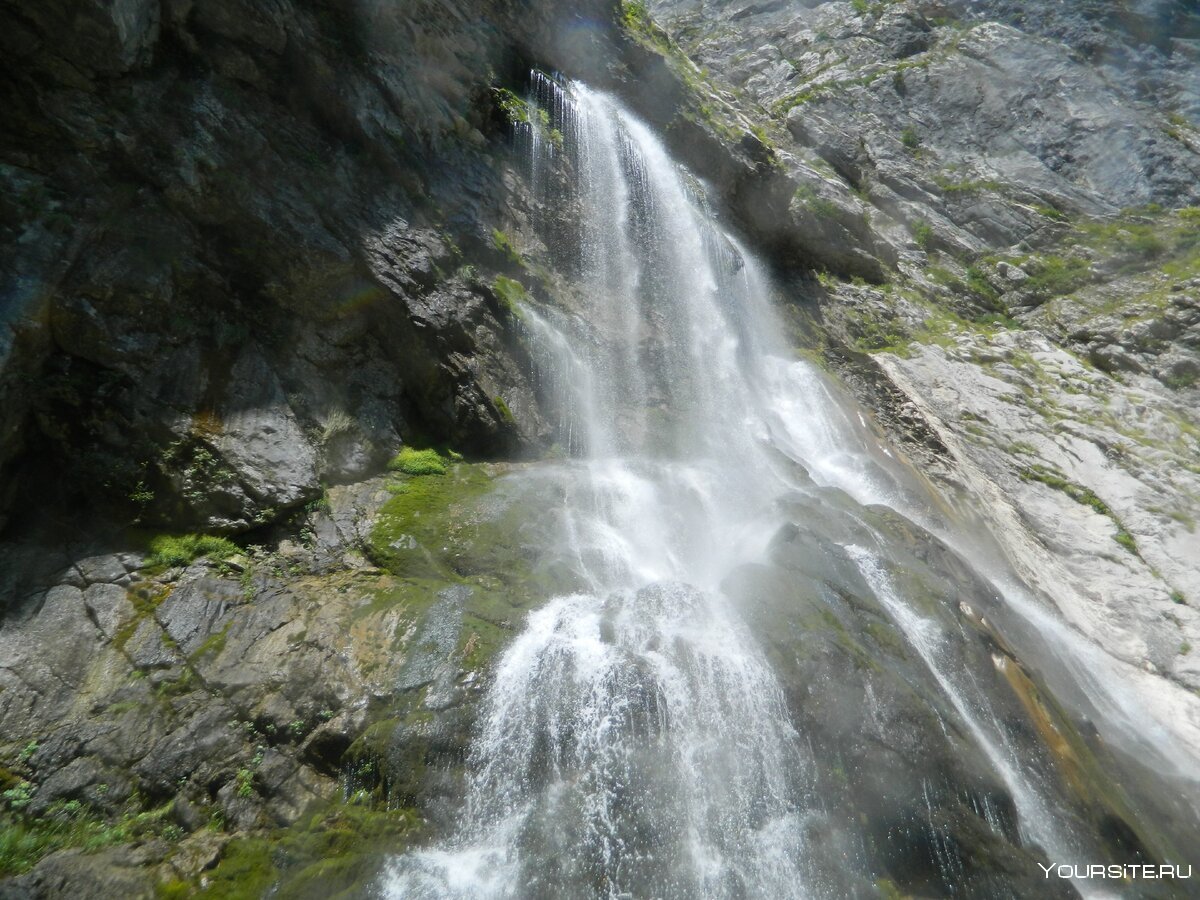 Шубарский водопад Абхазия
