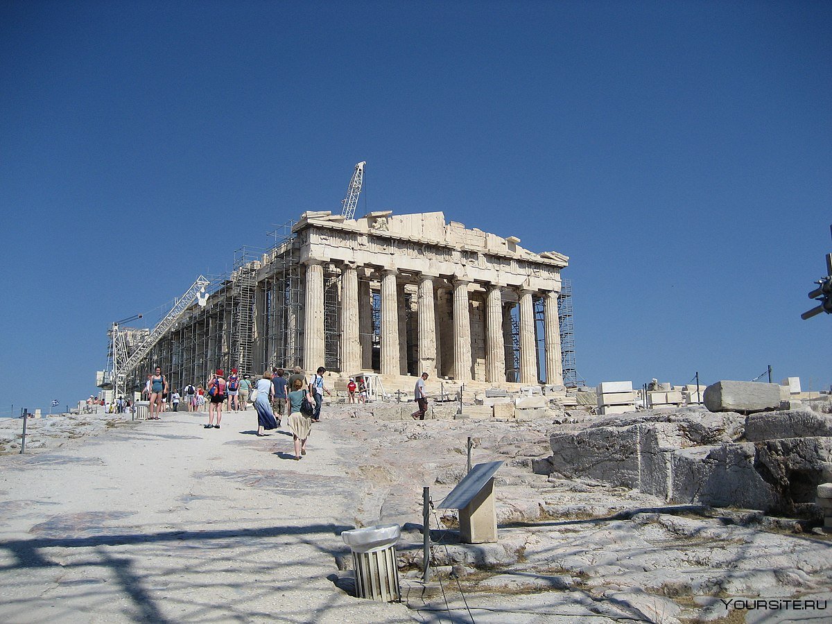 Афинский Акрополь Греция Афины