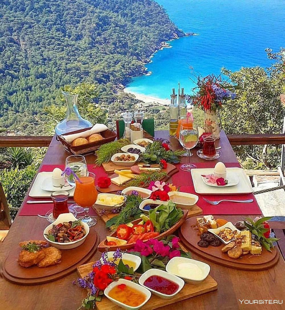 Аланья турецкий завтрак
