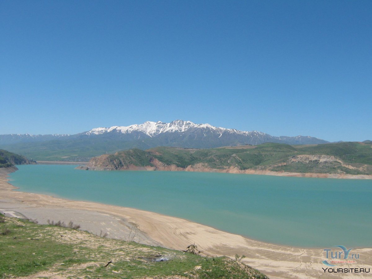 Каркидонское водохранилище Узбекистан