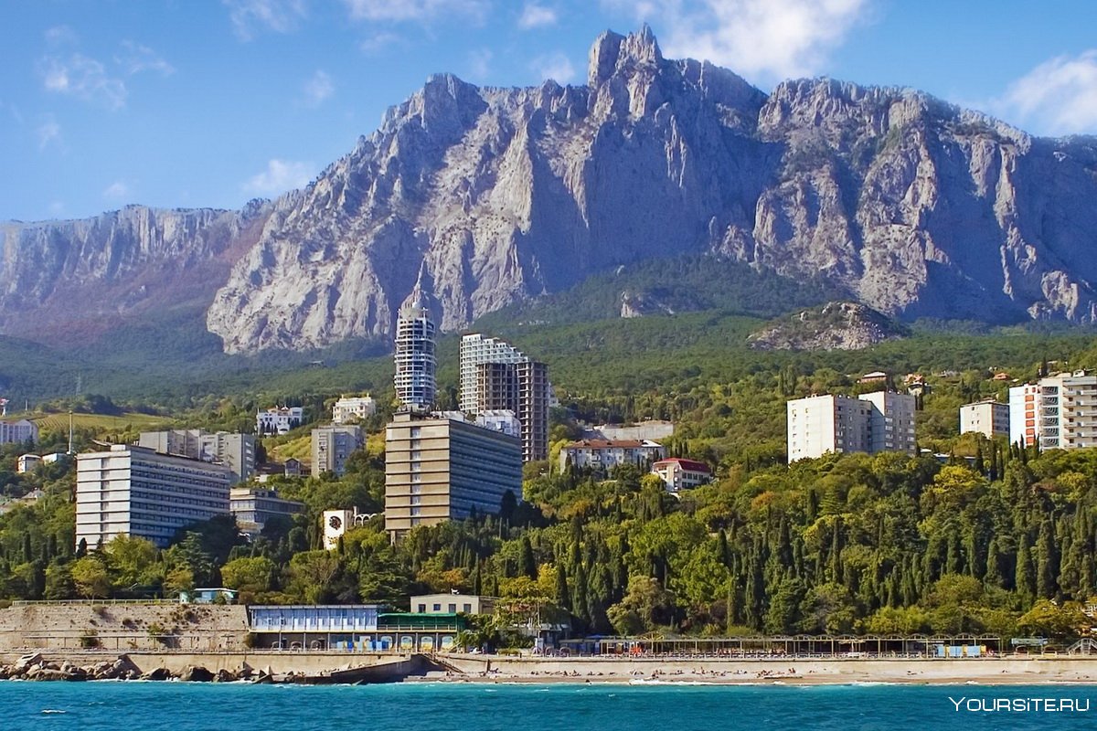 Поселок Кореиз санаторий ай Петри