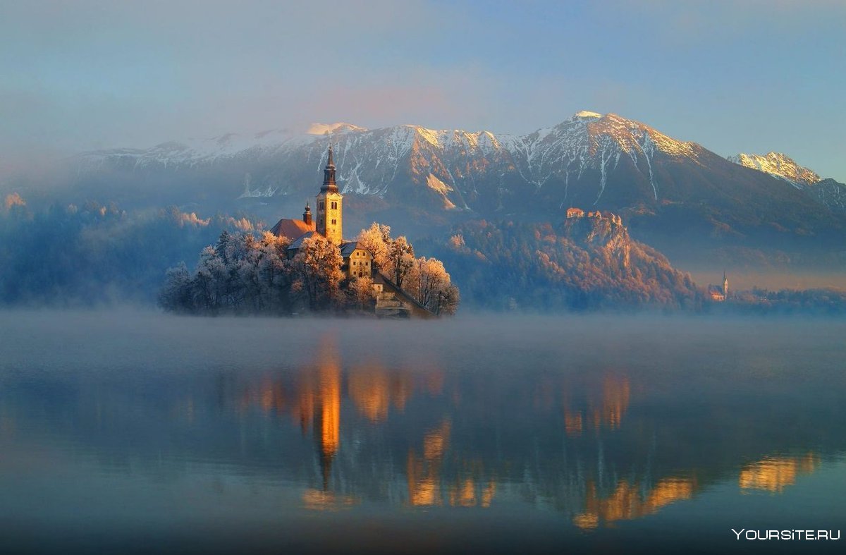 Бледское озеро Словения