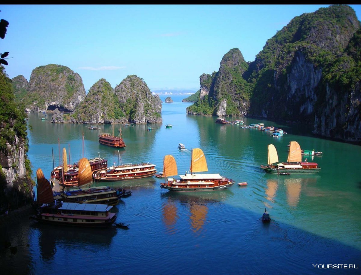 Вьетнам острова Халонг
