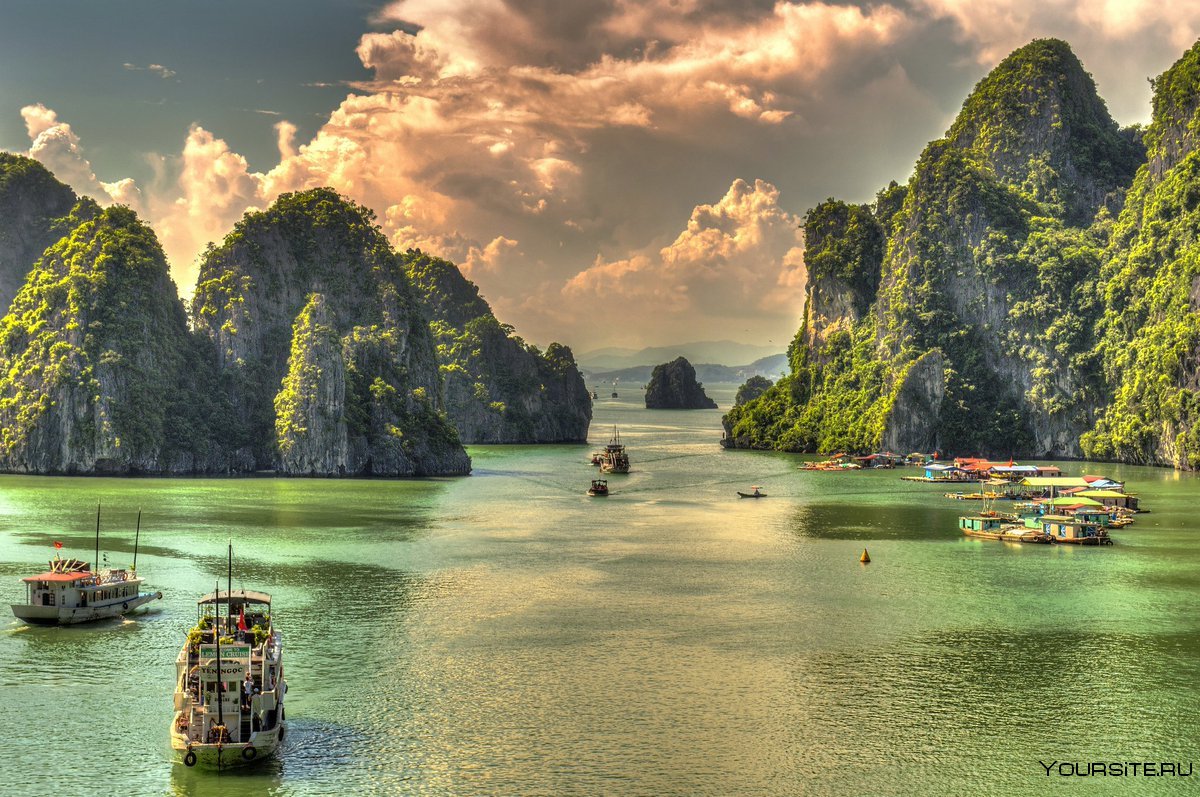 Вьетнам порт Халонг Халонг
