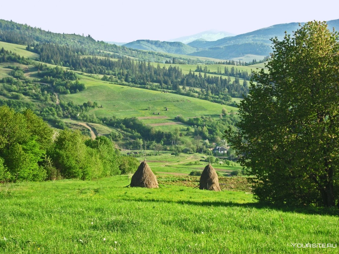 Чехия горы Карпаты