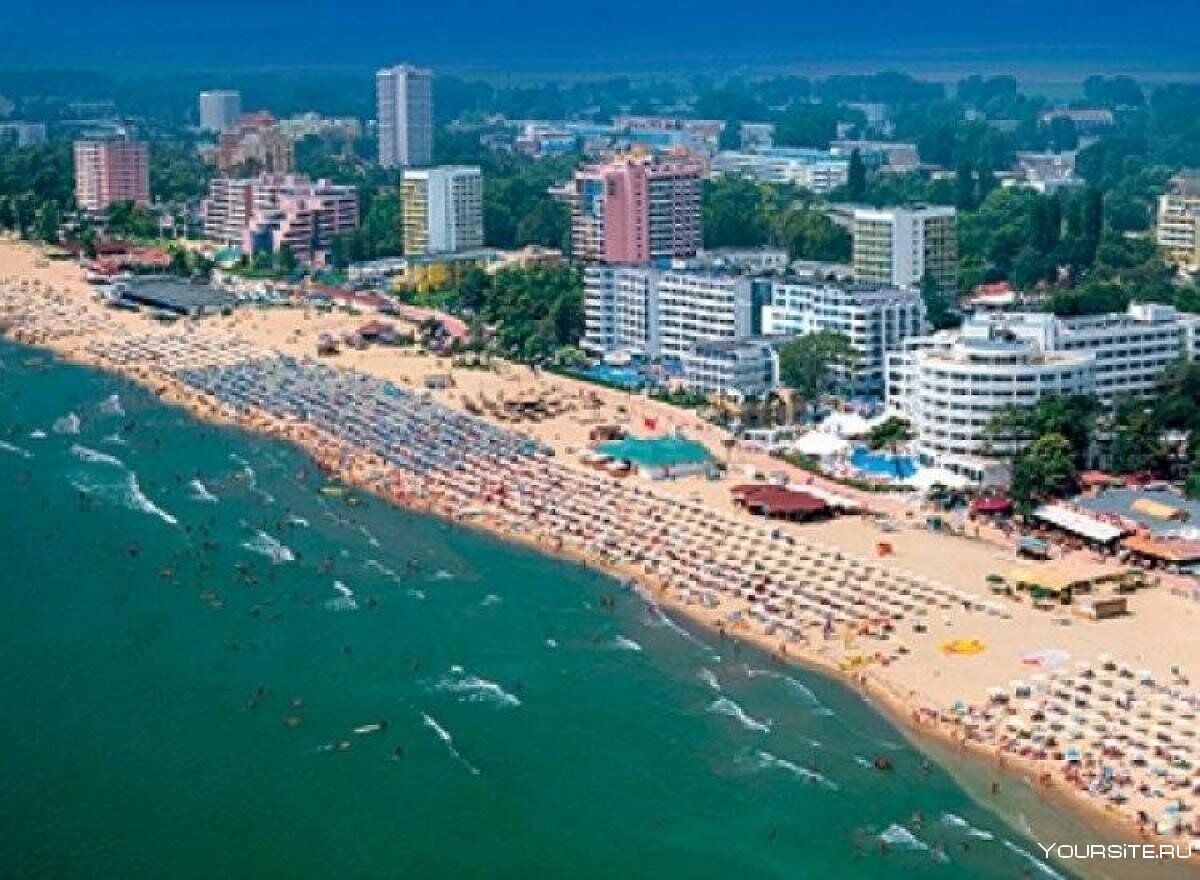 Пляж Солнечный берег Болгария