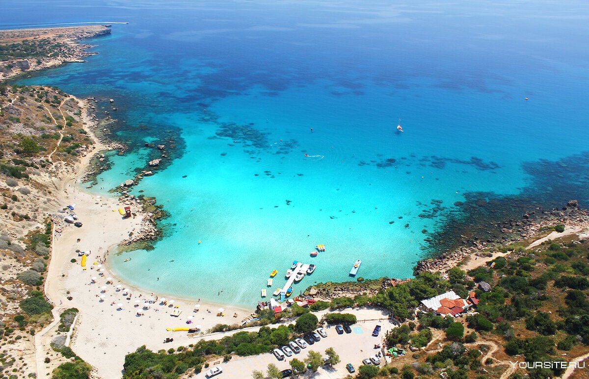 Коннос пляж Кипр Протарас