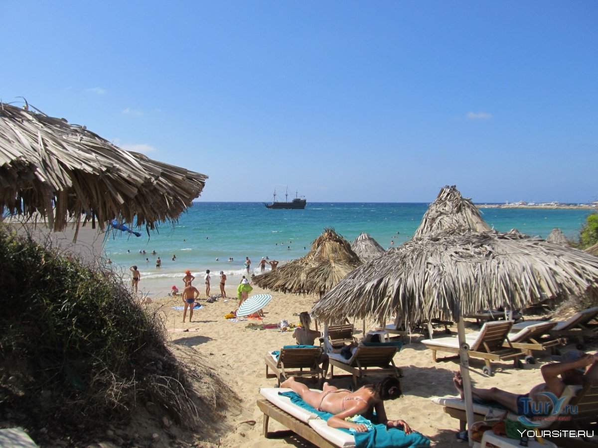 Остров Кипр пляжи туристы