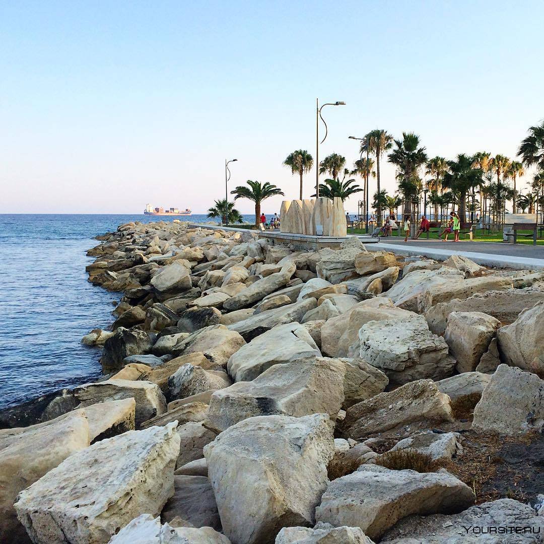 Кипр пафос фото города и улиц пляжа