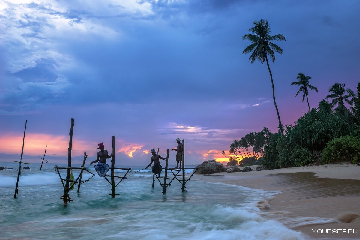 Шри Ланка Хиккадува океан
