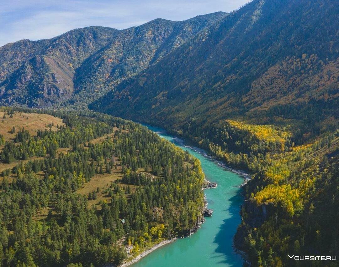 Горный Алтай Катунь Манжерок