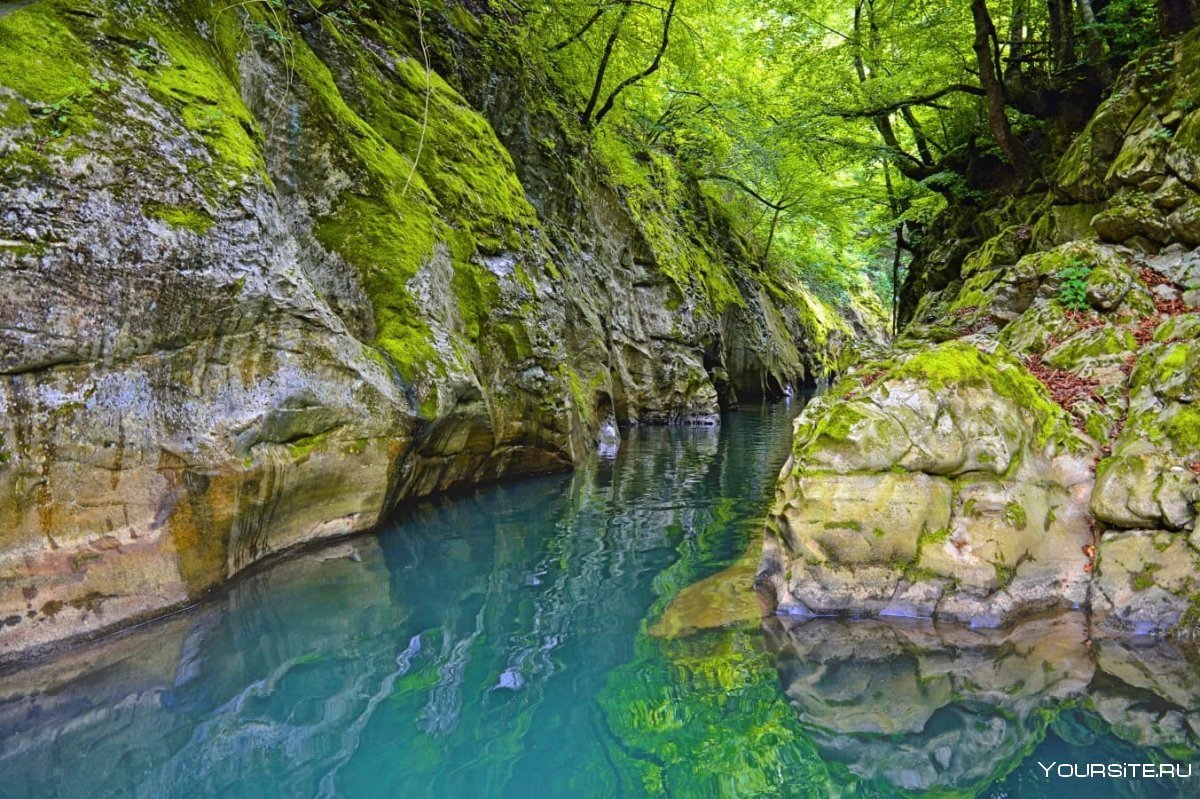 Река Хашупсе Абхазия