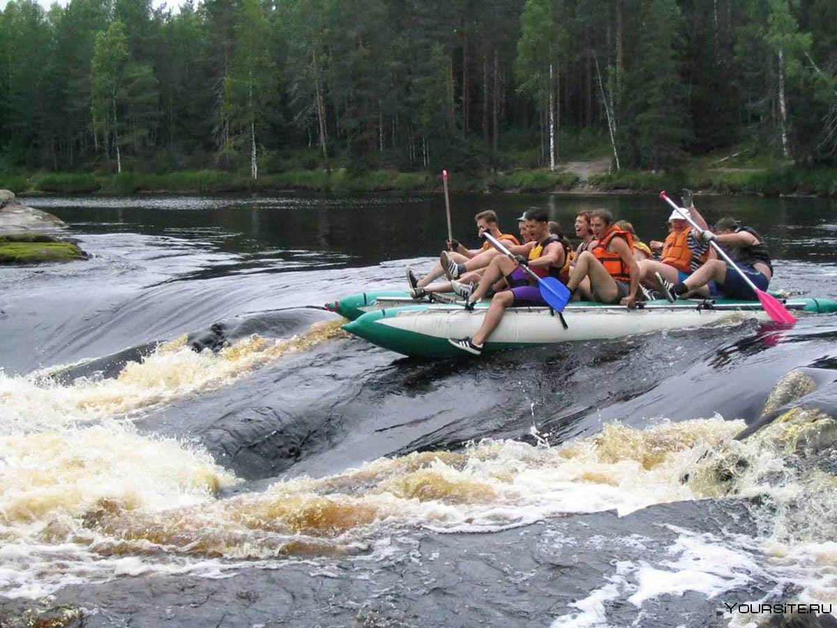 Река суна сплав
