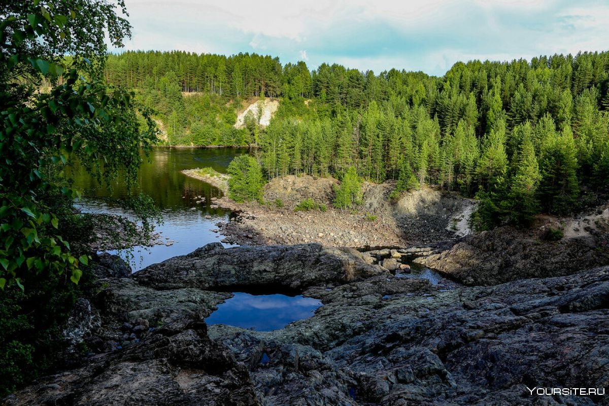 Река в Карелии Савайнйоки