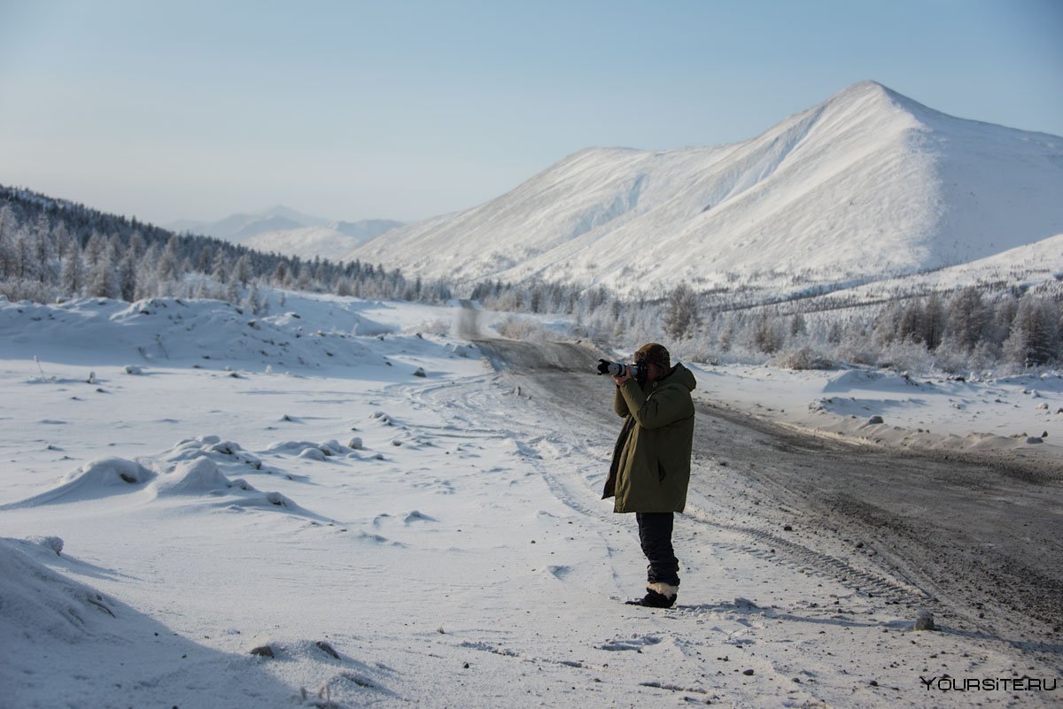 Полюс холода Оймякон, Республика Якутия