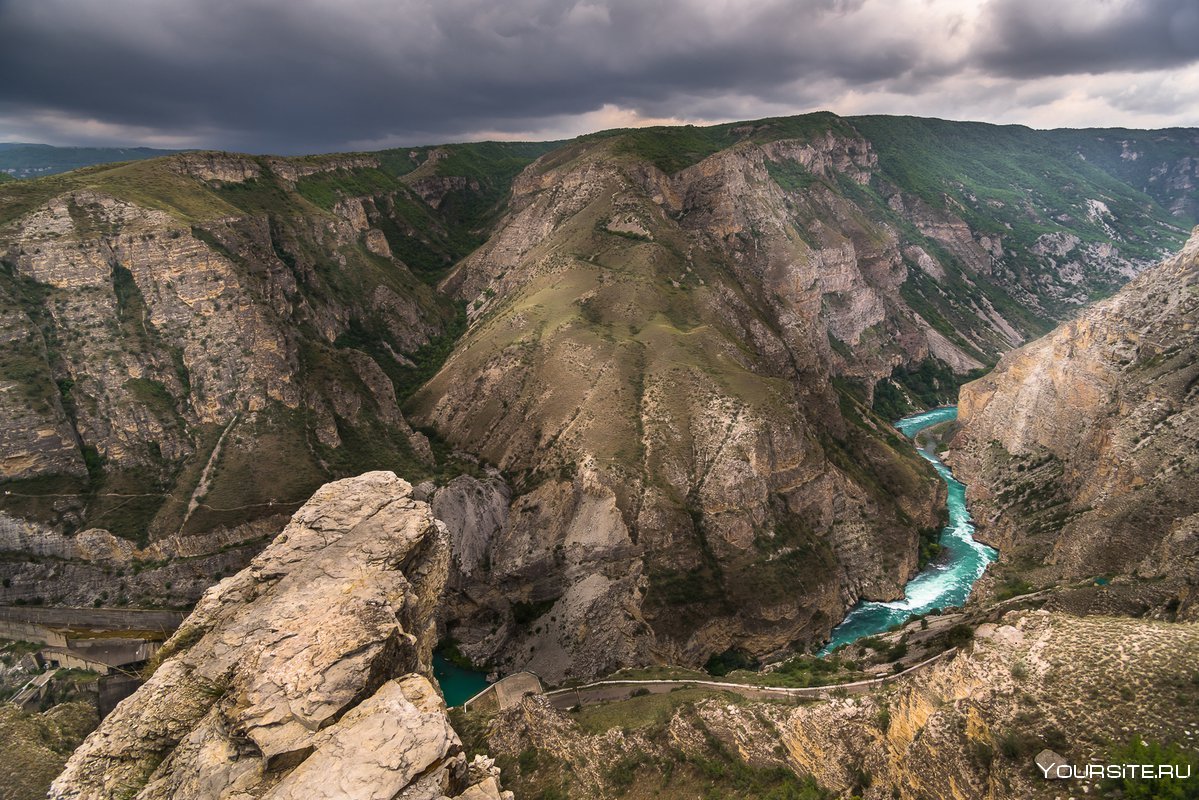 Салтинский каньон Дагестан
