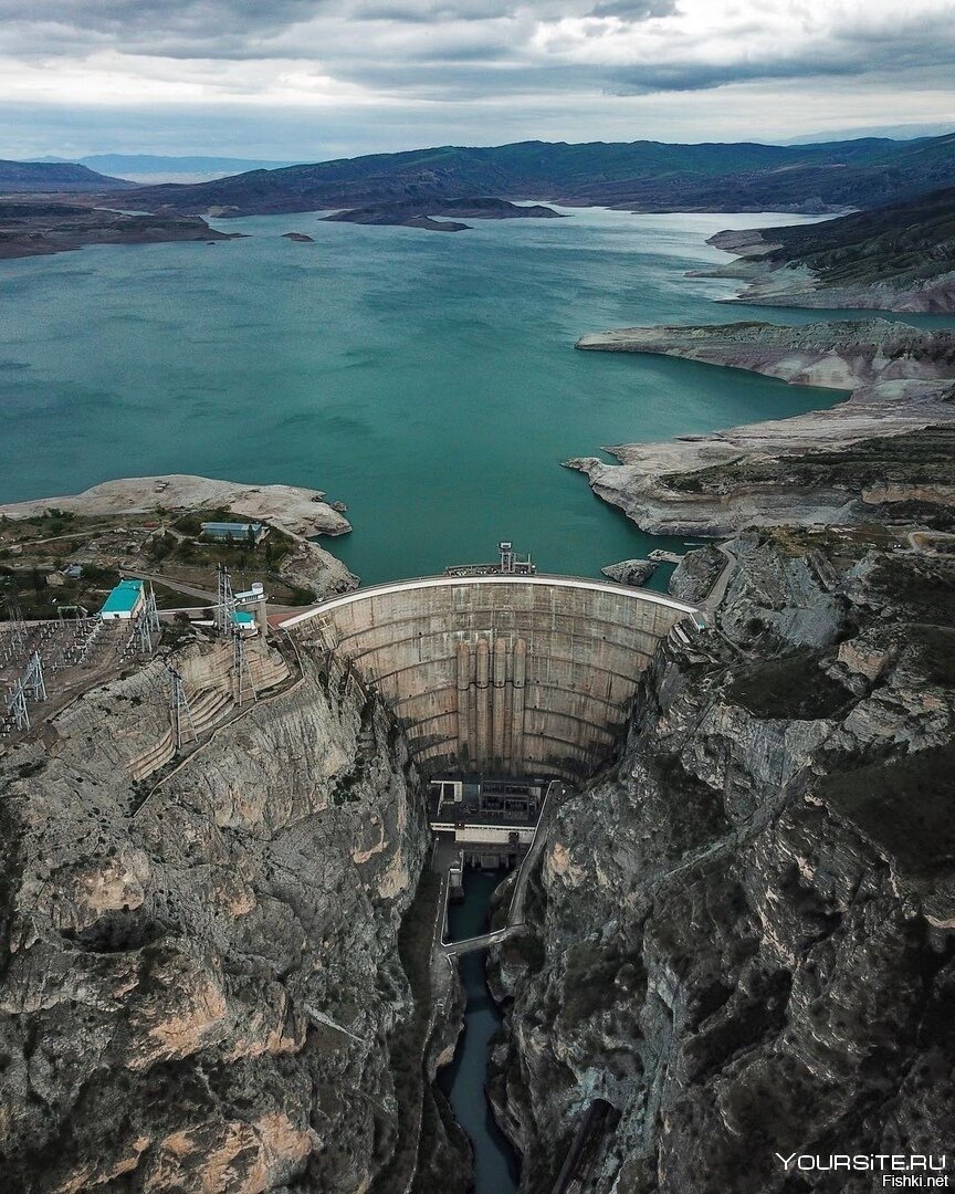 Чиркейская ГЭС Сулакский каньон