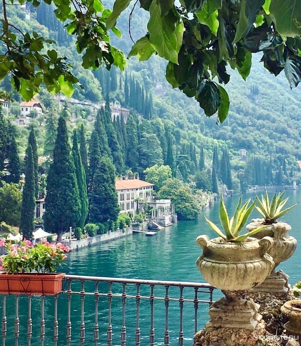 Фото озера комо в италии