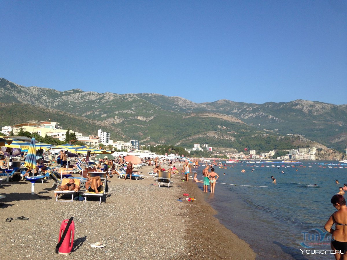 Becici Beach Черногория