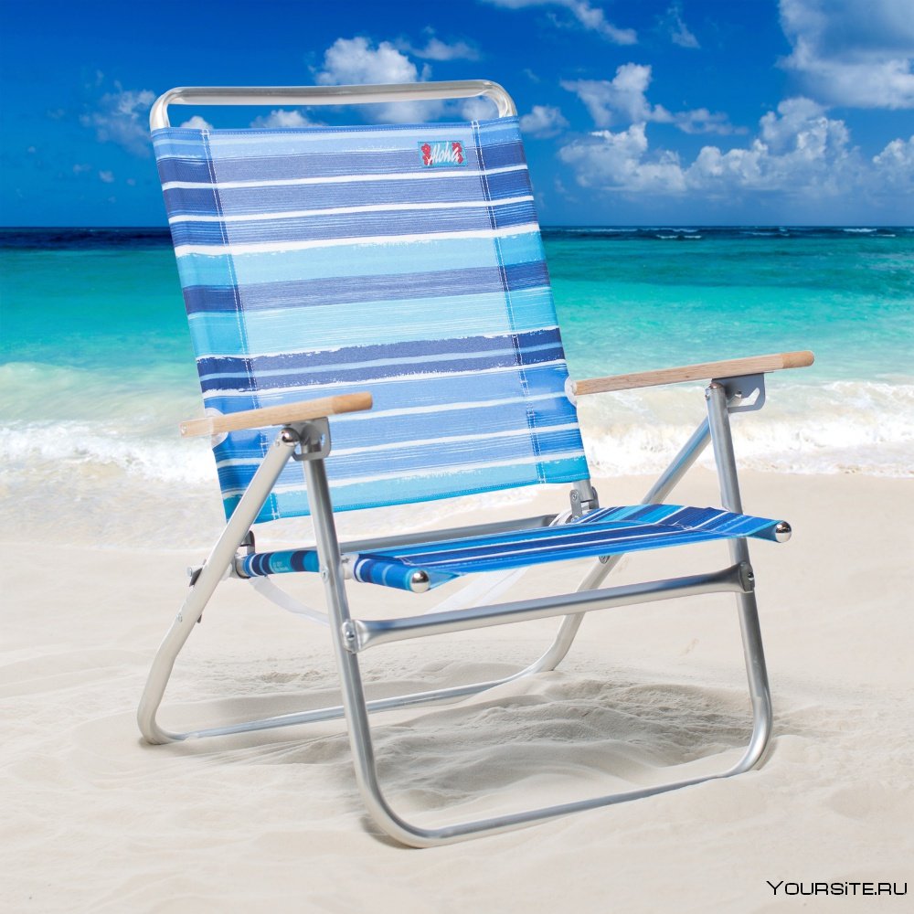 Пляжный стул лежак
