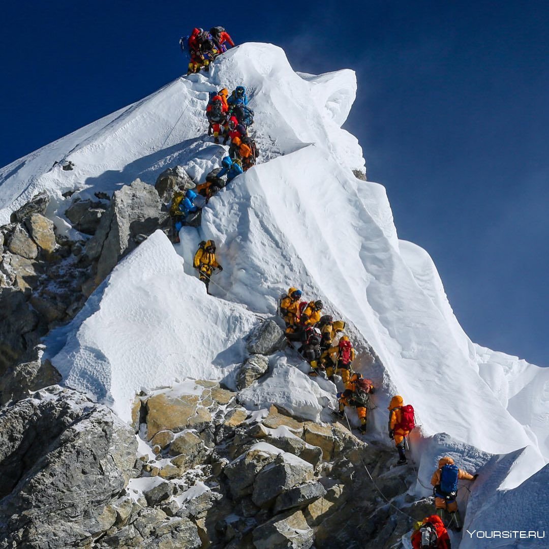 Ступень Хиллари на Эвересте